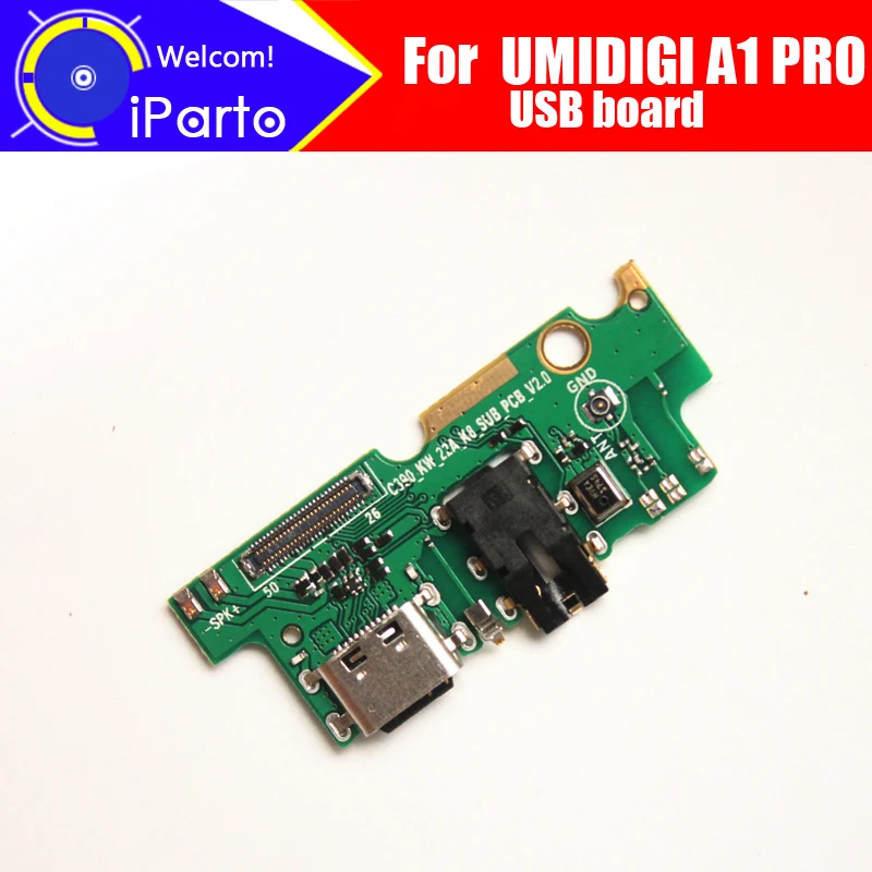 

Usb-плата UMIDIGI A1 PRO, 100% оригинальная новая для usb-подключения, Замена платы, аксессуары для сотового телефона UMIDIGI A1 PRO