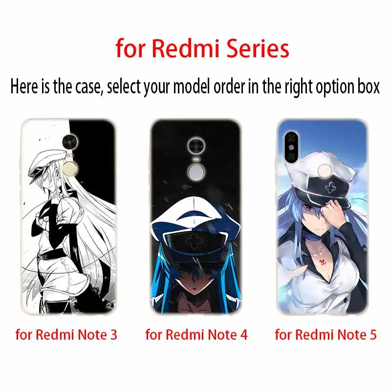 Силиконовый прозрачный чехол esdeath art для Xiaomi Redmi Note 10 9 8 7 6 5 Pro Max 9T 8T 10S 9S Fundas Coque Soft TPU
