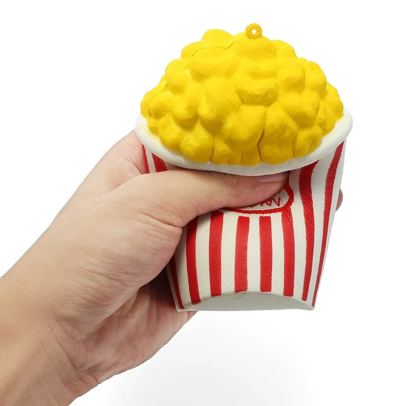 сквиши антистресс Squishys попкорн 12 см мягкие замедлить рост 8 S с упаковка коллекции