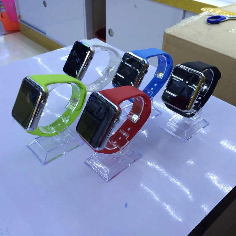A1 наручные часы Bluetooth Смарт Спорт шагомер с SIM Камера Smartwatch для Android Смартфон