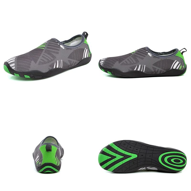 TULUO Summer Unisex Water Shoes Barefoot Swimming Sneakers Outdoor Seaside Yoga Beach Surfing Light Athletic Men Footwear Aqua | Спорт и