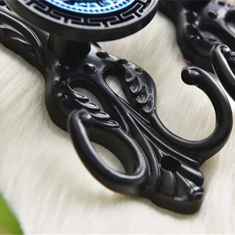 Европа 1 пара крючков для штор настенный держатель с кисточкой Пряжка пальто