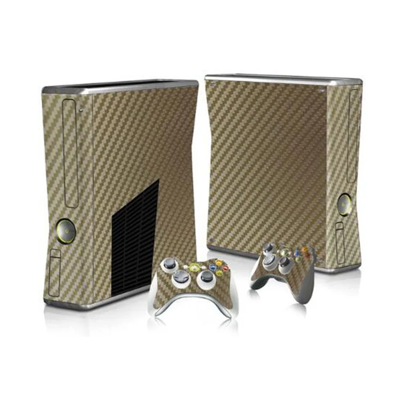 Защитный чехол из углеродного волокна для Microsoft Xbox 360 защитная пленка наклейка на