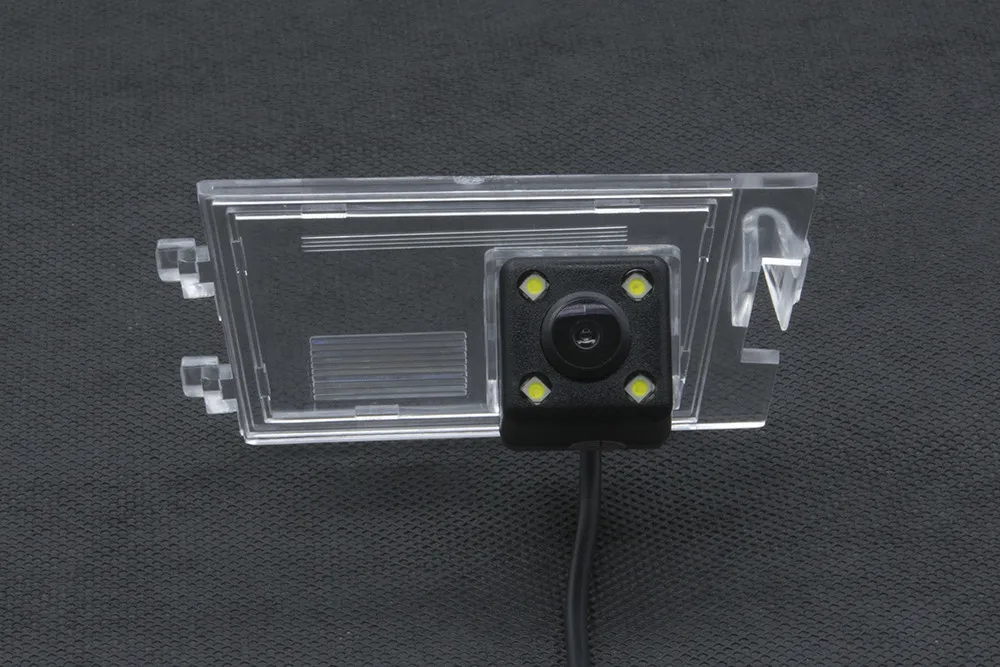 4LED CCD Ночное видение Автомобильная камера заднего вида для Jeep Compass Liberty Grand Cherokee