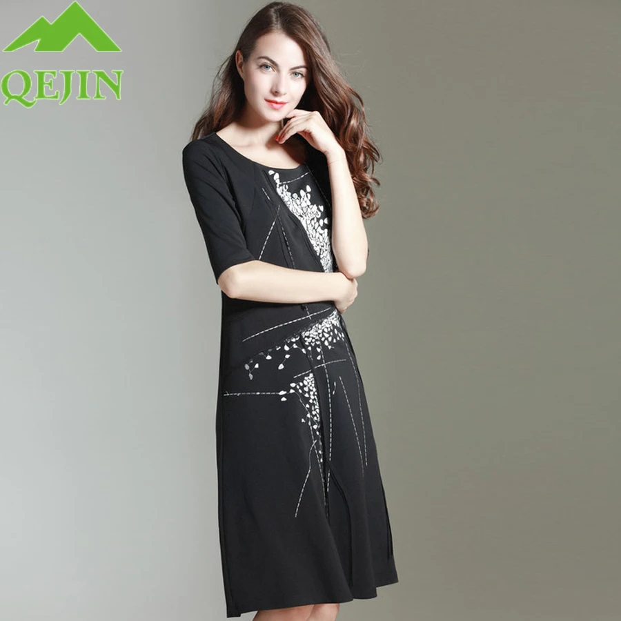 Женское осеннее платье с цветочной вышивкой модное элегантное облегающее