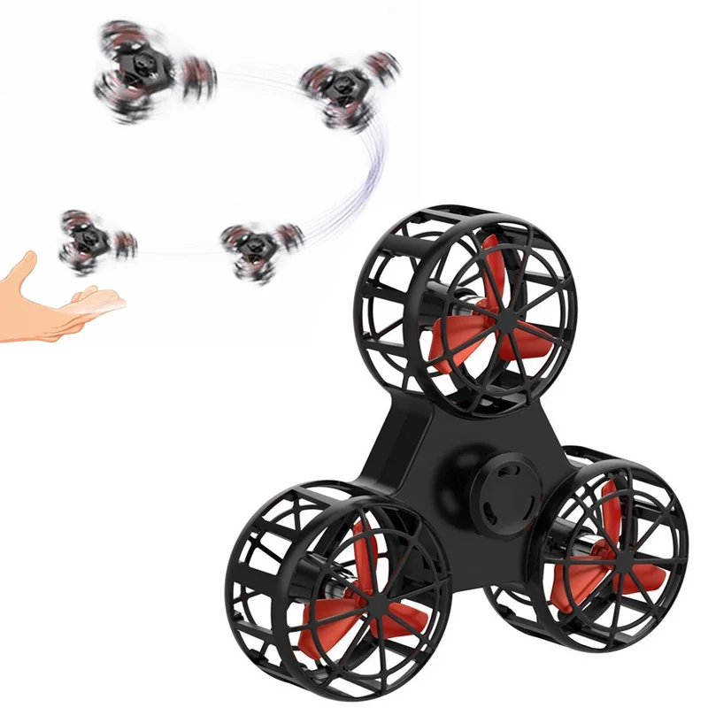 Креативные Игрушки для снятия стресса Fly Fidget Spinner ручная Летающая вертушка