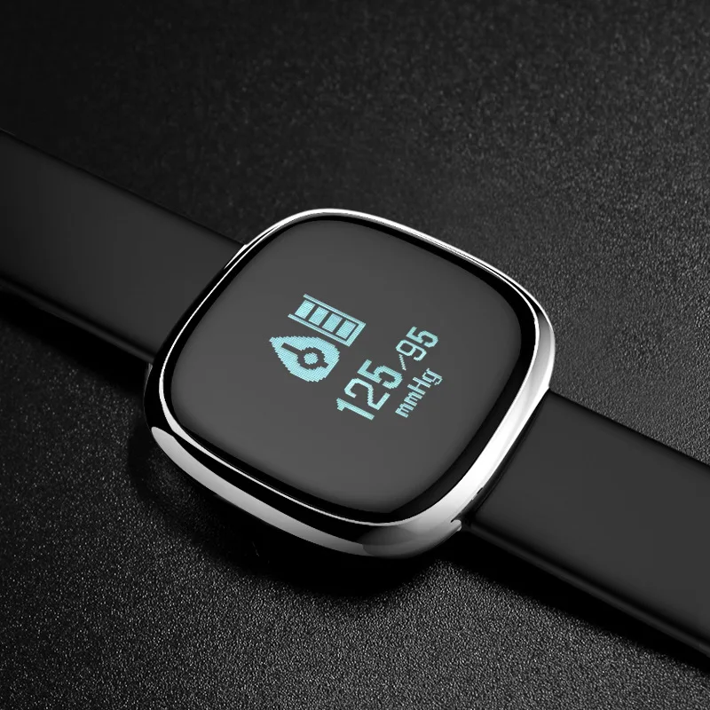 IP67 Смарт часы Android Водонепроницаемый фитнес трекер монитор сердечного ритма