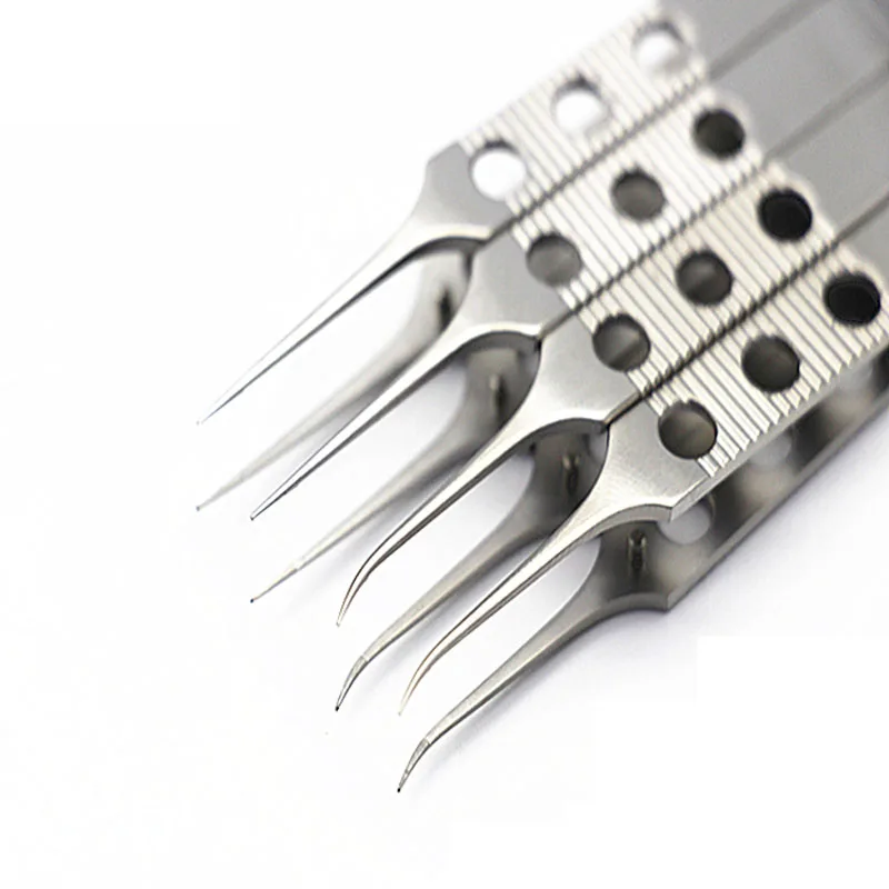 Пинцет с прямой/гнутой головкой 11 см из нержавеющей стали | Красота и здоровье