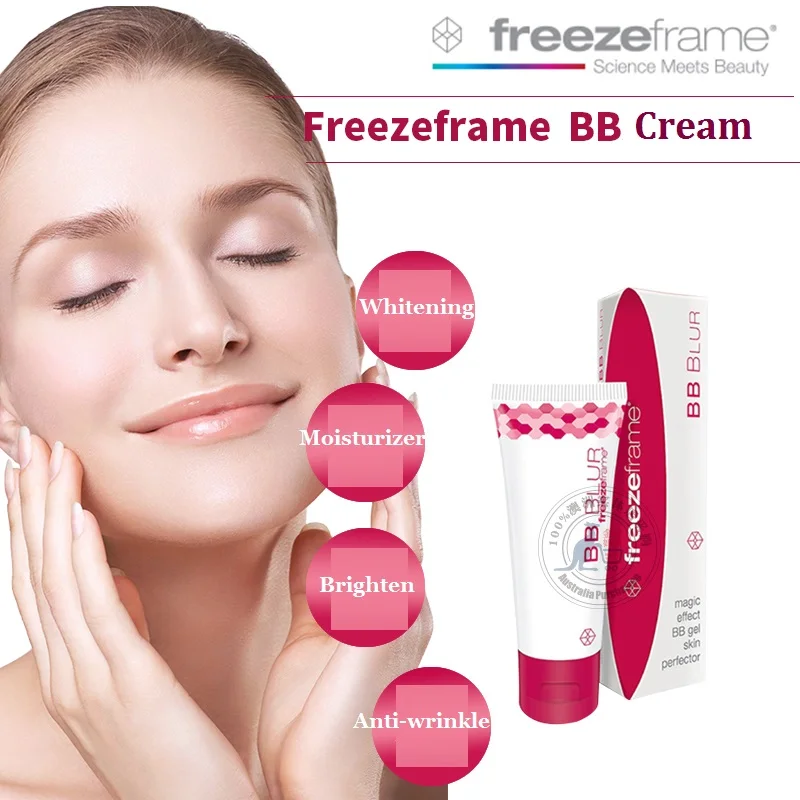 Freezeframe BB крем размытие увлажняющий крем магический эффект BB гель долгосрочный perfector кожи уменьшает морщины поры кожи коррекция тона