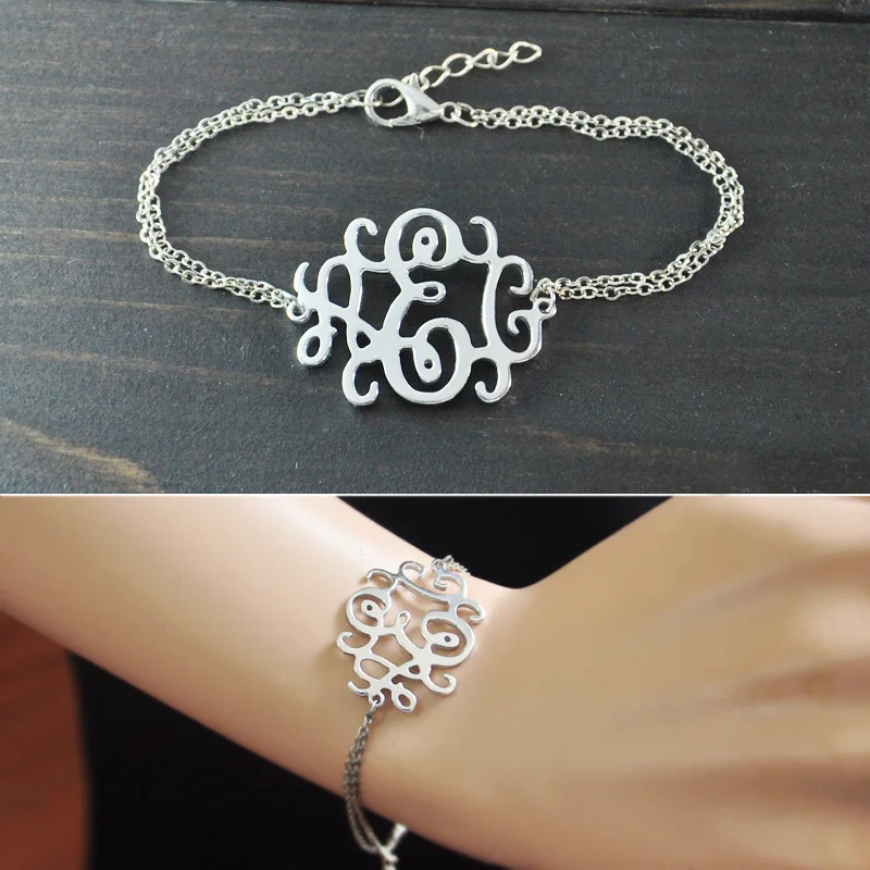 Оригинальные аксессуары для украшений|bracelet jewelry|initial braceletmonogram bracelet |