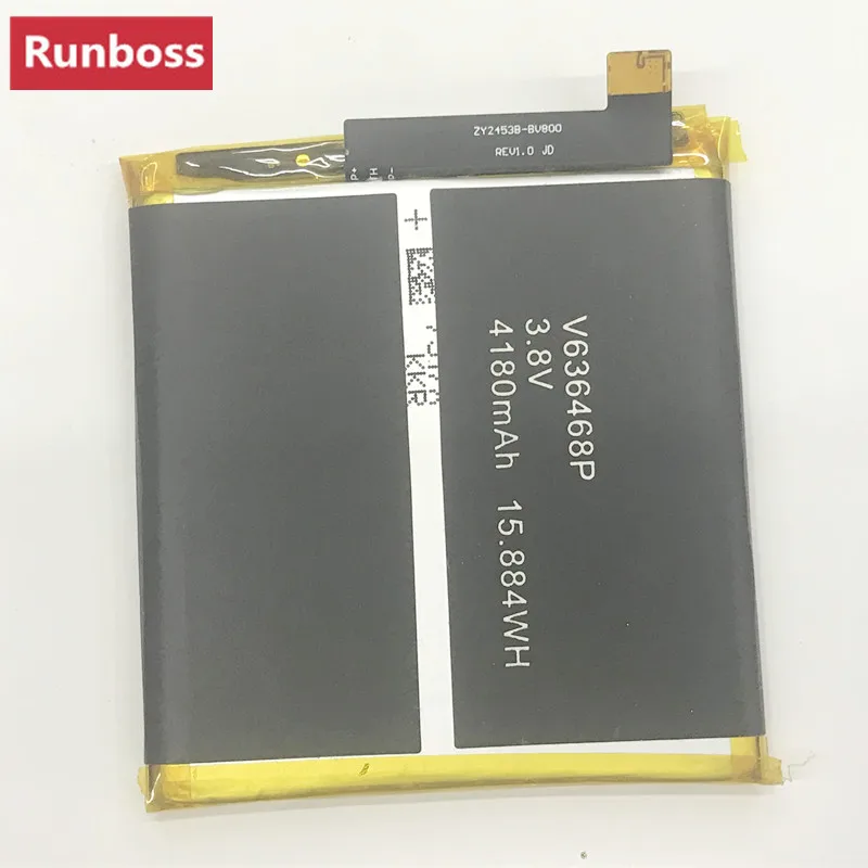 Runboss оригинальный качественный аккумулятор V636468P 4180 мАч для Blackview BV8000 /