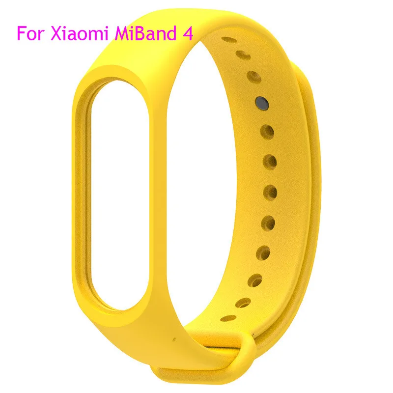 08 Для Xiaomi Mi Band 4 3 2 сменный ремешок для часов из ТПУ, защитная пленка из закаленного гидрогеля, usb-кабель для зарядки - Цвет: 08