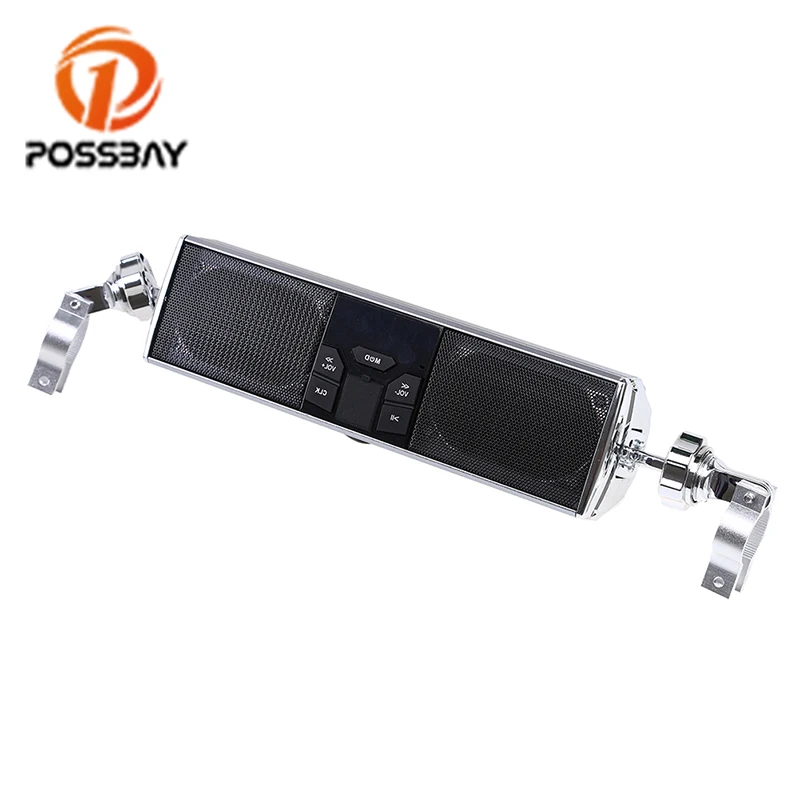 Posbay мотоцикл MP3 музыкальный плеер мотокросс аудио Bluetooth стерео колонки FM радио