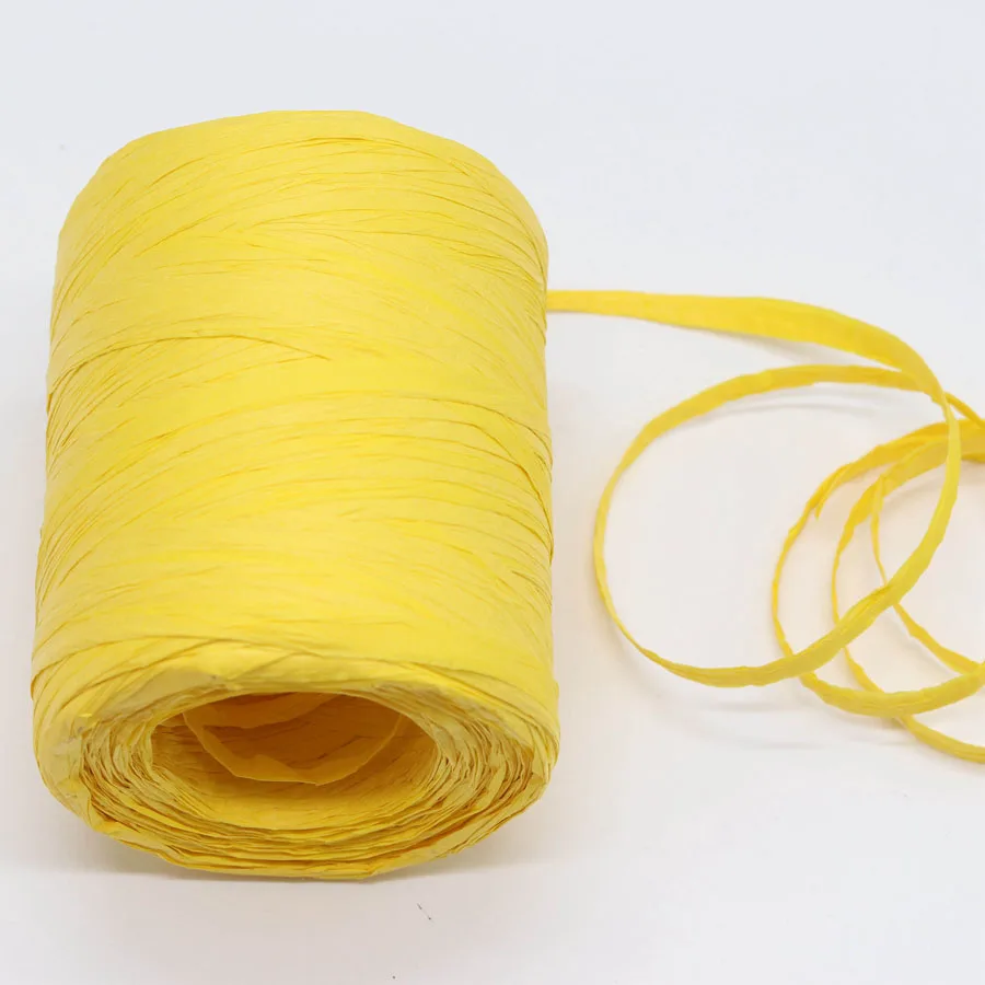 Ручная пряжа из рафии 180м