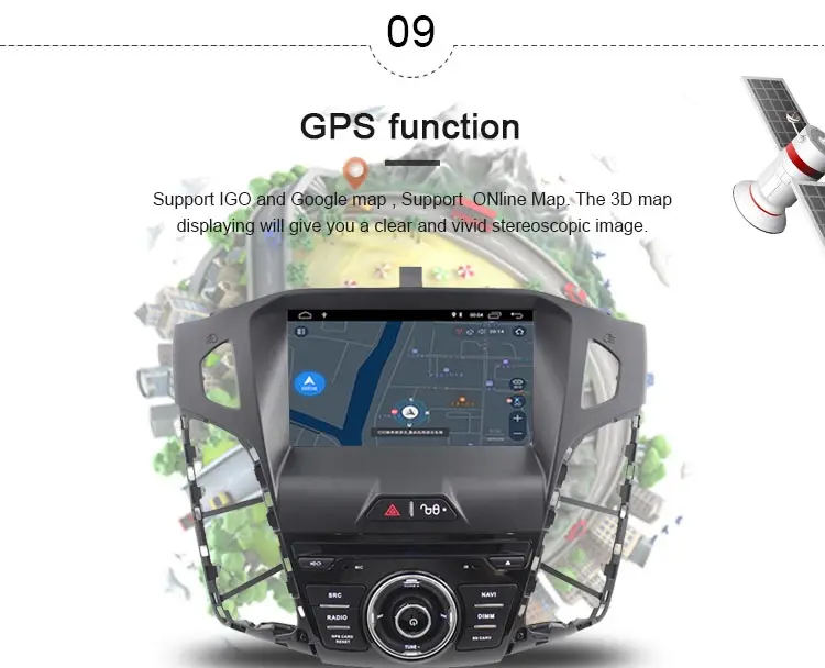 JDASTON Android 10 машинный DVD проигрыватель для Ford Focus 2011 2012 2013 WI-FI gps навигации 1 Din Автомобильный Радио стерео Мультимедиа