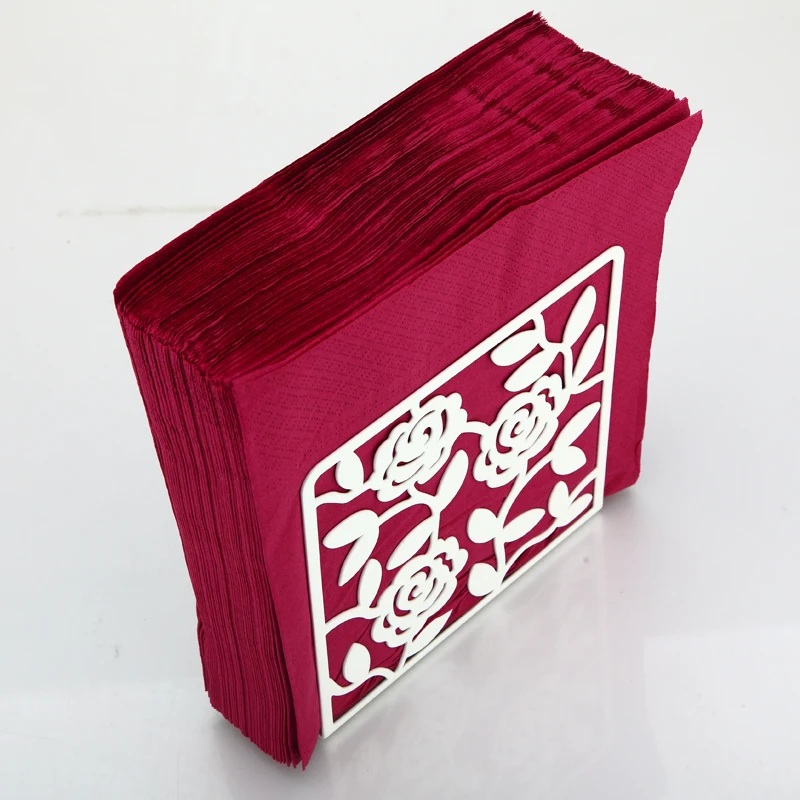 1 шт. современный стиль модная подставка для полотенец с розами коробка салфеток