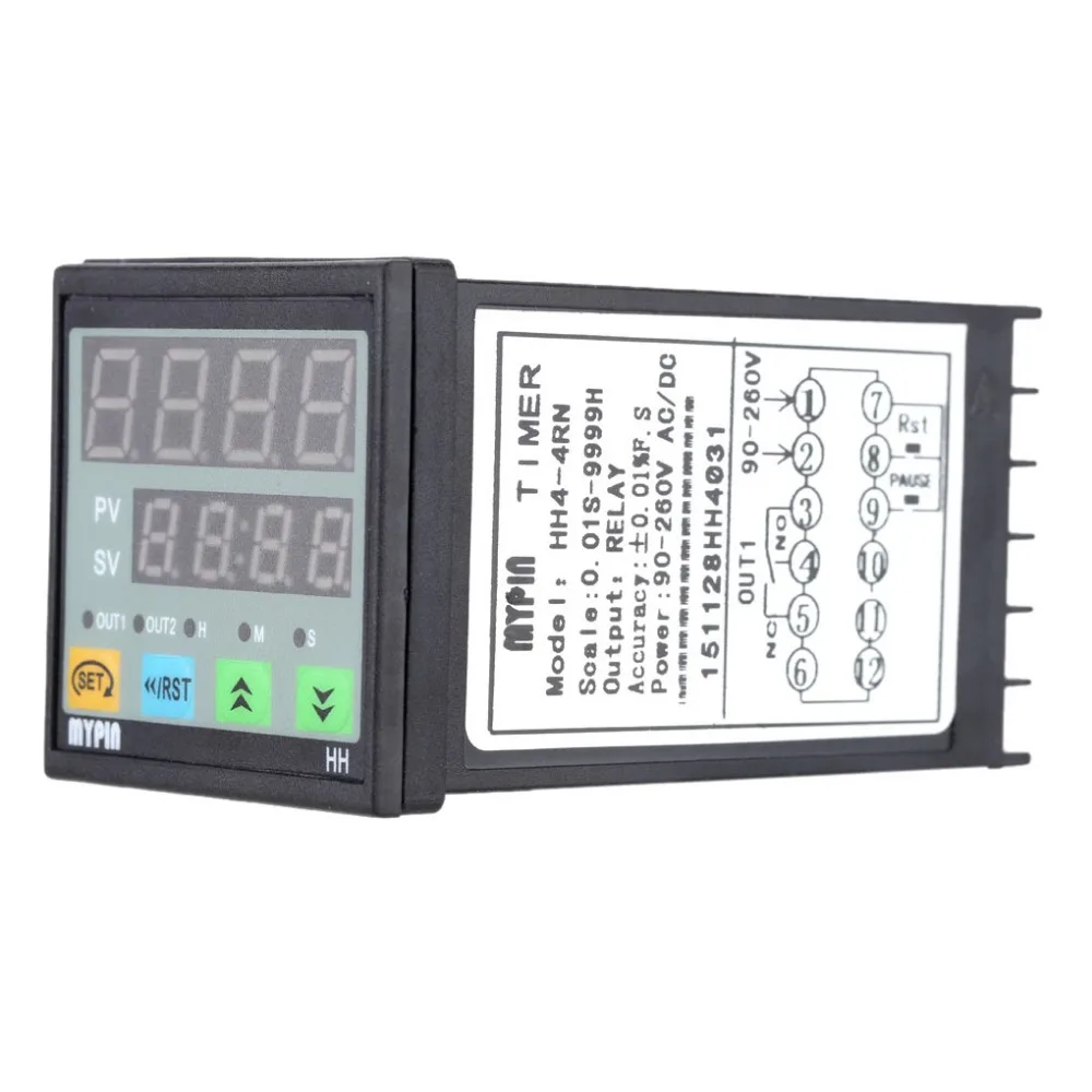 Цифровой таймер обратного отсчета времени для промышленного хронографа