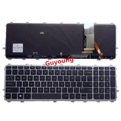 For HP ENVY 15-J 17-J series 720244-001 720245-001 711505-001 736685-001 6037B0093301 V140626AS2 Laptop US keyboard backlit | Компьютеры и