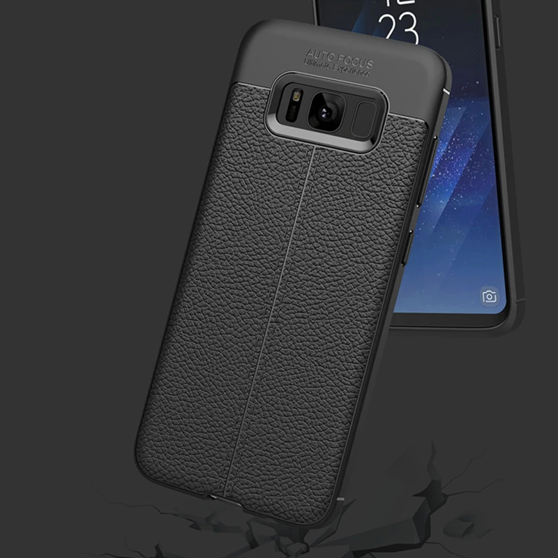 Роскошный мягкий ТПУ чехол KaiNuEn для задней крышки телефона samsung galaxy s8 s 8 plus