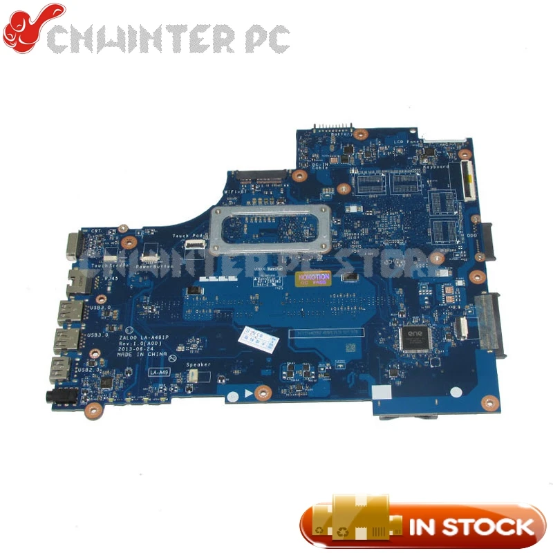 Материнская плата NOKOTION ZAL00 LA A491P 0JTTMW для ноутбука Dell Latitude 3540 материнская SR1EF CN CPU UMA