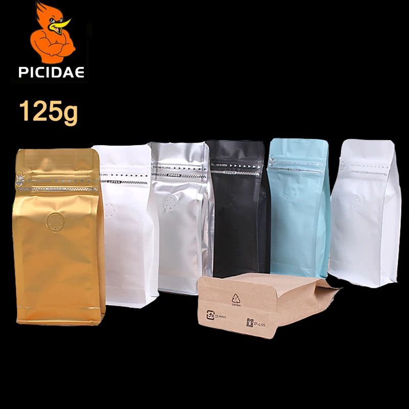 1/4 фунт гайки закуска для кофе брейка зерна еда шоколадная сумка хранения широкое