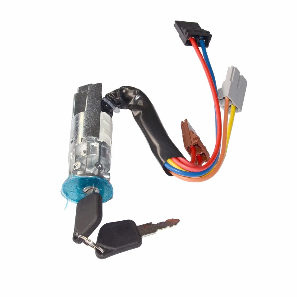 AP02 для Citroen Saxo AX peugeot 106 405 1A1C переключатель зажигания рулевого замка(6 контактов) с ключами Ref: 4162,92 416292