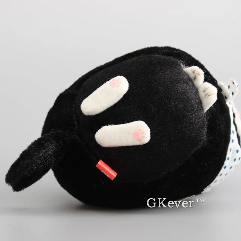 Аниме 4 шт./компл. милые Hige Manjyu Maekake кошка, роскошный баскетбольный мяч Kawaii Mi prince-sama» Kuromame Maruko мягкие Животные " 18 см подарок для детей