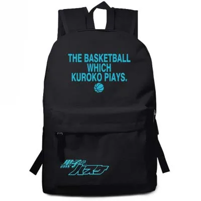 Рюкзак с шариками Kuroko's Basket сумка для косплея Akashi Seijuro Murasakibara Atsushi нейлоновые