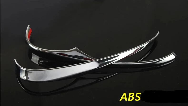 Автомобиль зеркало заднего вида крышки авто отделки для Mazda 3 AXELA 2014 2015 ABS хром 2