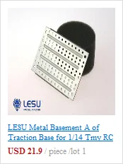 LESU металлическая пластина из нержавеющей стали B 1/14 Tmy RC Трактор модель грузового автомобиля TH02358