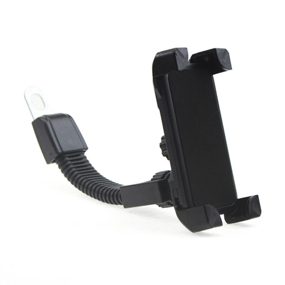 motorcycle phone holder support moto rear view mirror stand mount scooter motorbike waterproof bag accessories for mobile phones free global shipping