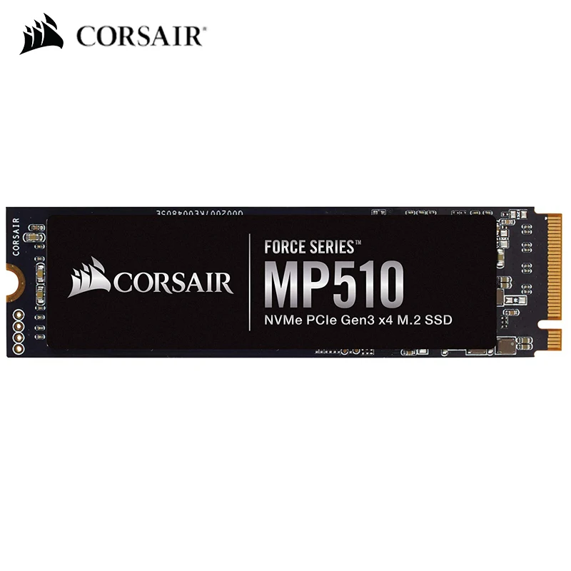 CORSAIR FORCE Series MP510 SSD 256 ГБ 480 1024 M.2 2280 NVMe PCIe Gen3 x4 твердотельный накопитель (SSD) хранения