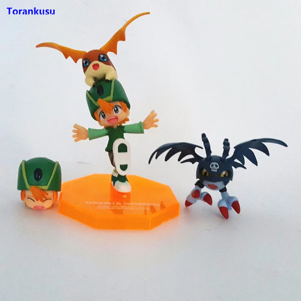 Digimon Adventure Digital Takaishi Takeru Patamon Pico Devimon мультфильм игрушки ПВХ фигурка модель Juguetes Кукла подарок игрушки