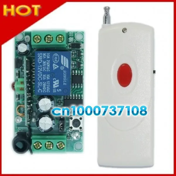Высветильник ель света настенный 12 в пост. Тока 1 канал 315/433 МГц|switch with remote control|switch