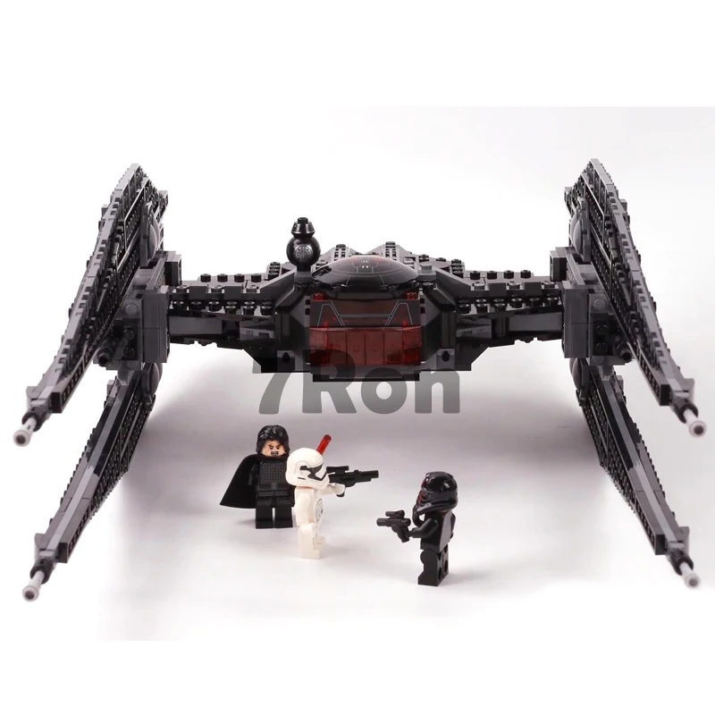 705 шт. Звездные игрушки Kylo модель галстука набор строительные блоки кирпичи