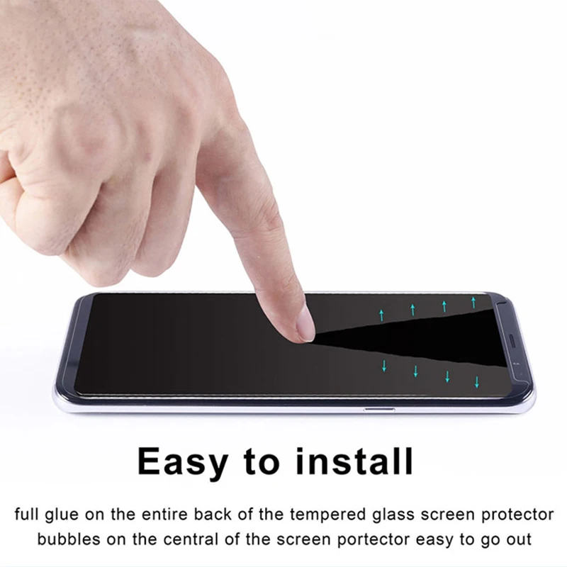 Pegamento completo curvado vidrio templado Oneplus 7 Pro curvado 3D Protector de pantalla de tel&eacute;fono pel&iacute;cula para Oneplus 7 Pro vidrio Oneplus 7 Pro 6,67"-2