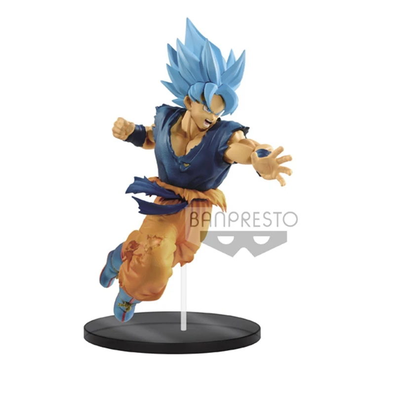 В наличии оригинал Banpresto Dragon Ball Z Супер конечные солдаты-фильм синий бог Гоку