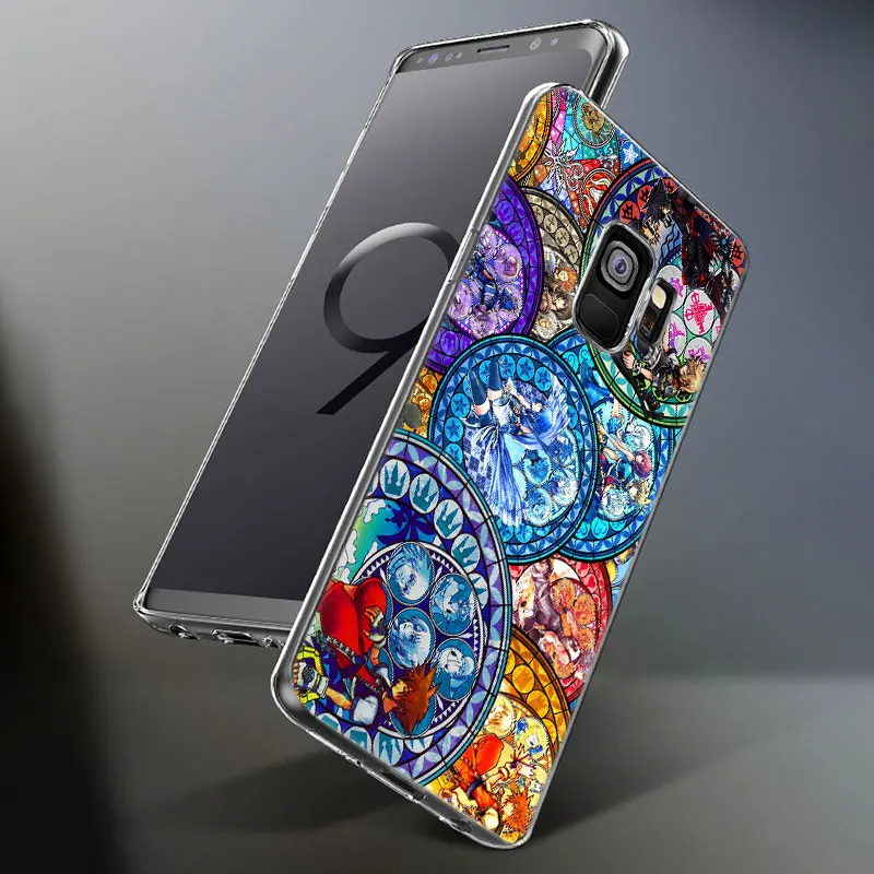 Мягкий силиконовый чехол с аниме kingdom hearts для Samsung Galaxy S10 S9 S8 Plus S7 Edge A6 A8 A7 A9 2018 A5 2017