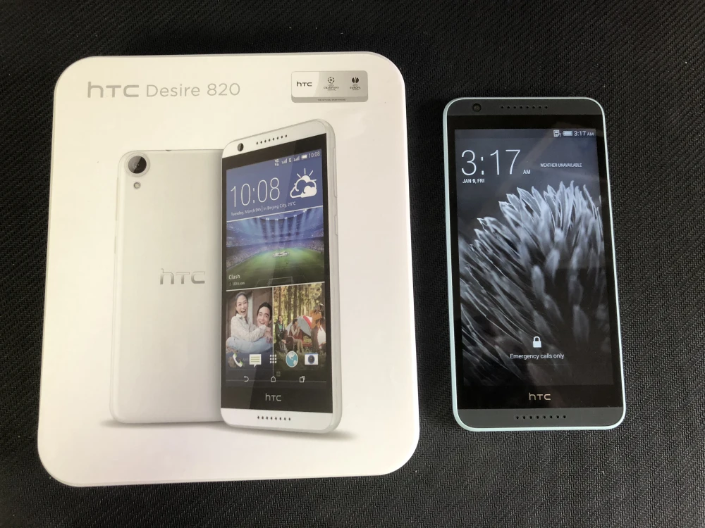 Разблокированный htc Desire 820 Dual SIM Otca Core Android телефон Dual 4G LTE 5," 1270*720 13 МП камера 16 Гб Мобильный телефон Смартфон