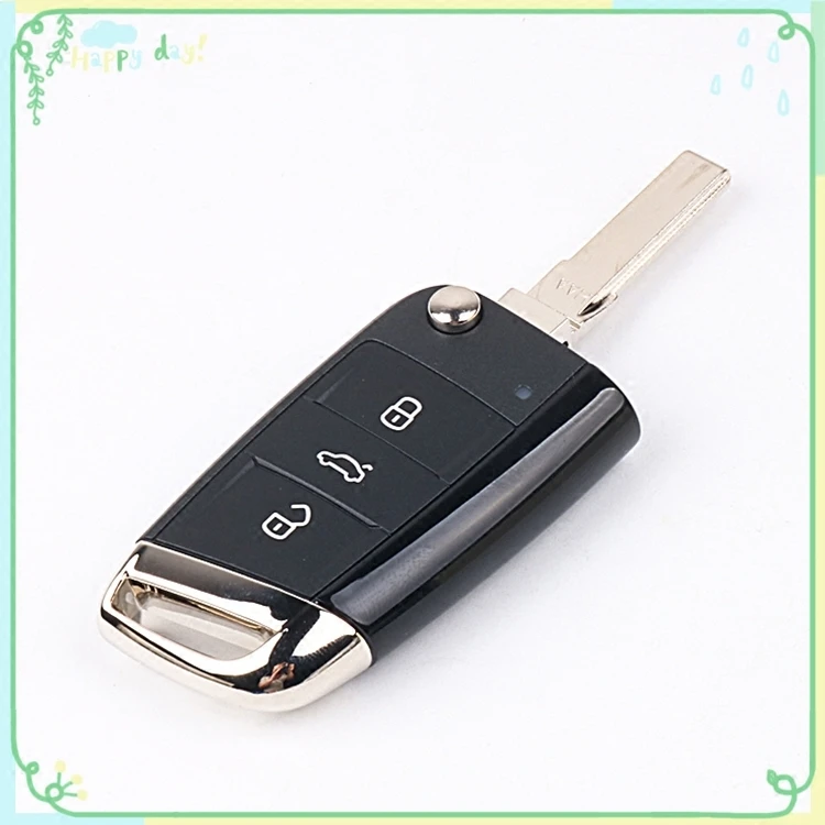 2017 2018 для VW Passat MQB fob флип пульт дистанционного ключа 433 МГц без доступа к входу push