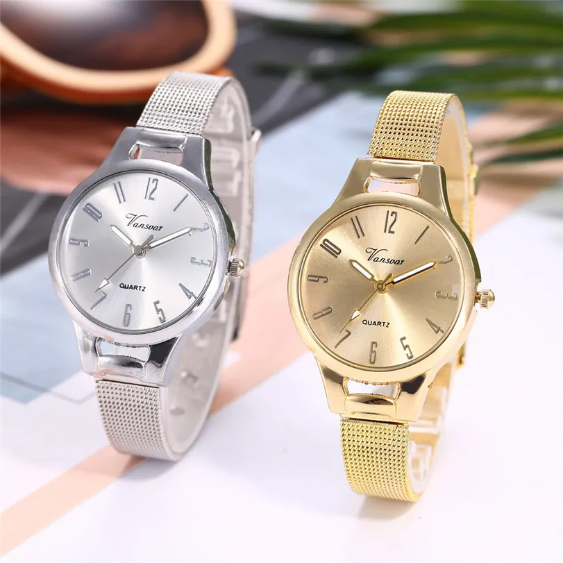 Women Casual Stainless steel Quartz Wristwatches orologi donna relogio feminino Ladies women watches montre femme Hot Sale 4FN | Наручные