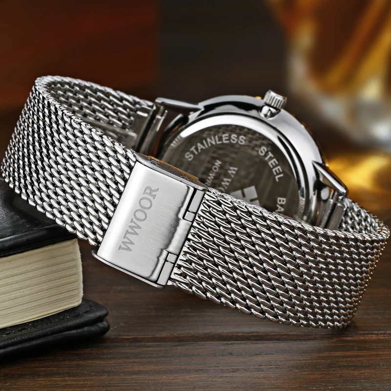 Лучший бренд класса люкс Дата аналоговые кварцевые часы для мужчин водостойкие