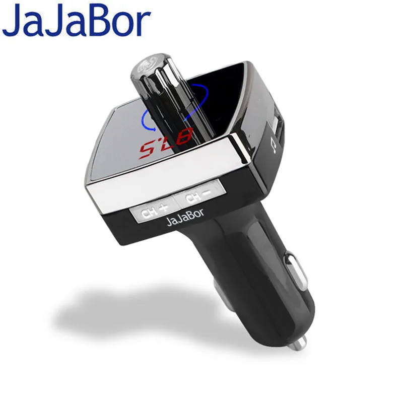 JaJaBor Bluetooth 4 2 автомобильный комплект свободные руки 3 5 мм AUX Автомобильный MP3 плеер