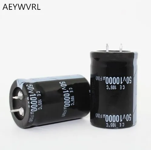 5 шт.-20 шт. 50V10000UF 10000 мкФ F 50 в электролитические конденсаторы 30*45 мм | Электронные