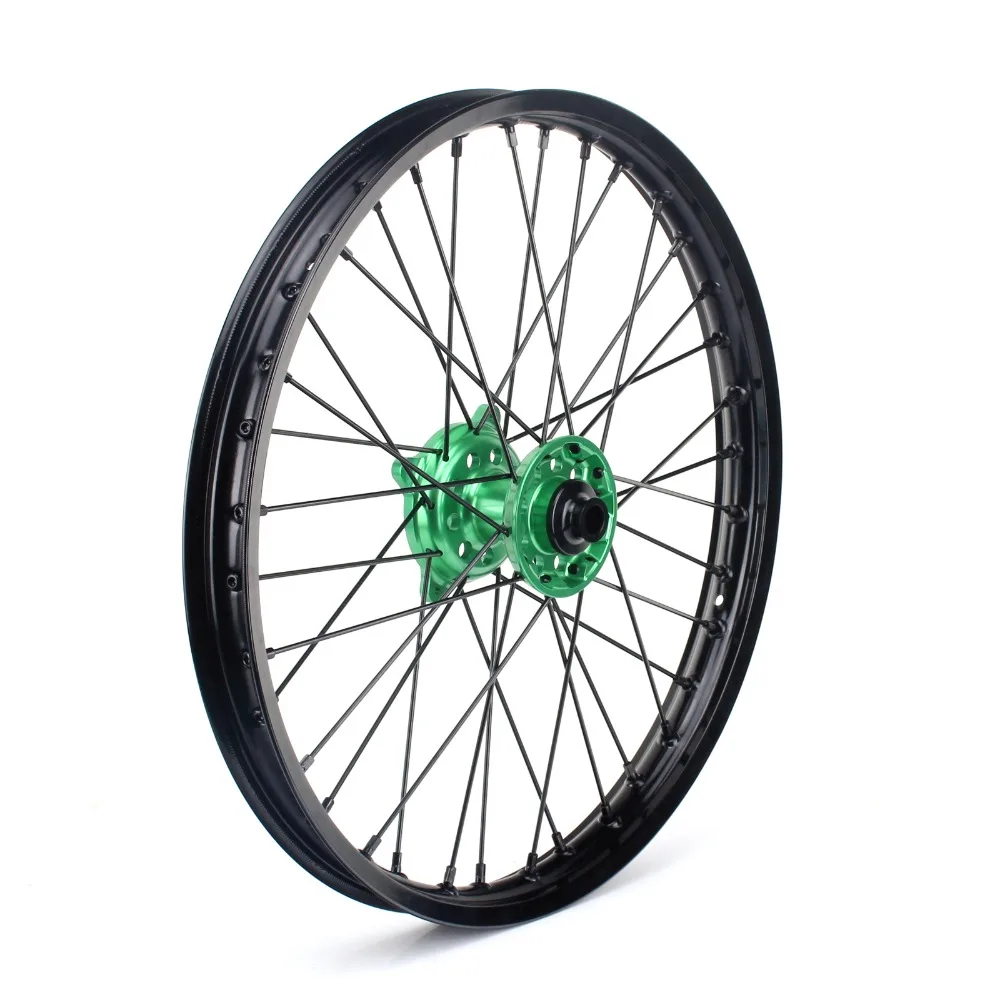 Передние и задние диски BIKINGBOY 36 спиц для KAWASAKI KX250F KX450F 06 17 KX 125 250 07 08 09 13 21*1 6 19*2 15