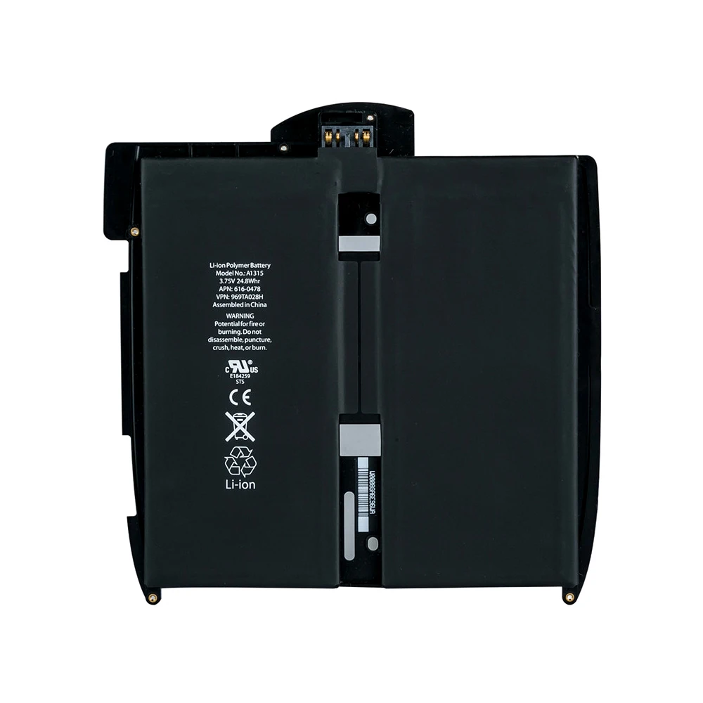 Аккумулятор высшего качества для iPad 1 го поколения A1315 A1219 A1337 616 0448 серии 5400 мАч 3 75