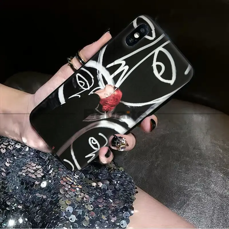 A10 Babaite G-DRAGON Большой взрыв GD peace minusone милый чехол для телефона Apple iPhone 8 7 6 6 S Plus X XS MAX 5 5S SE XR мобильный чехол - Цвет: A10