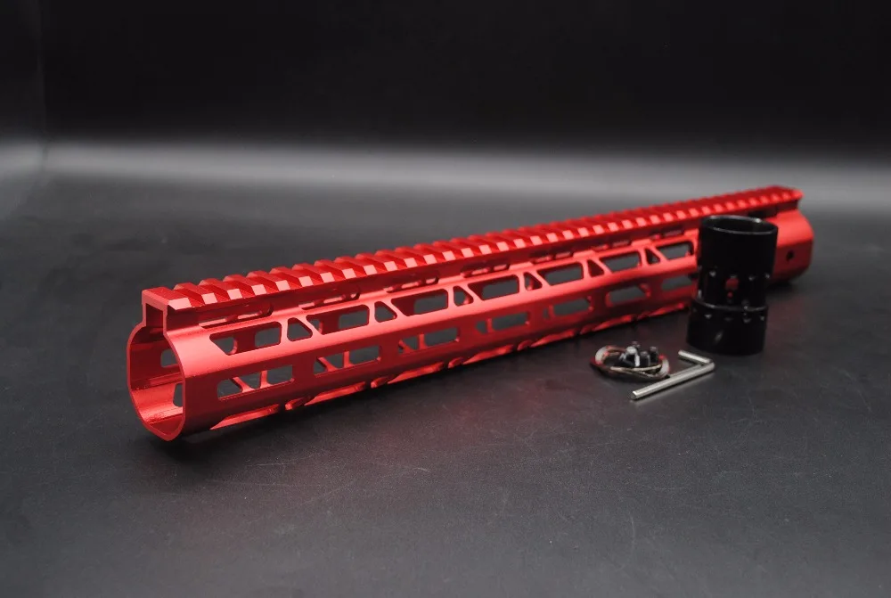 TriRock Red Anodized 10 '཈'' 15 '' Сверхлегкий стальной/алюминиевый корпус для