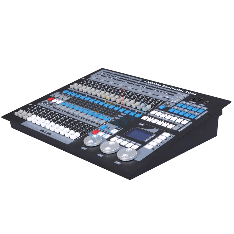 Китайская консоль управления Dmx ler Pearl 1024 освещением сцены с полетным чехлом|console