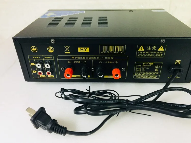 SA-8001B 150 Вт+ 150 Вт HiFi 2,0 Bluetooth цифровой стерео усилитель караоке KTV домашний кинотеатр аудио с реверберации Регулировка USB SD fm-радио